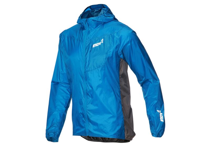 Inov-8 Windshell Windproof Mens Running Jacket Blue/Dark Grey Australia (UIEZFQ529)